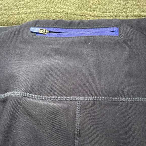 Navy blue polyester leggings size small - Picture 3 of 7